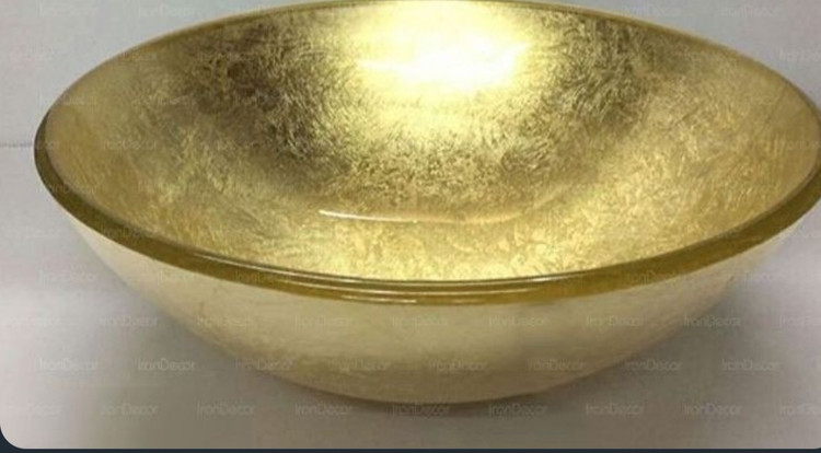 کاسه پدیکور شیشه ای دیاموند